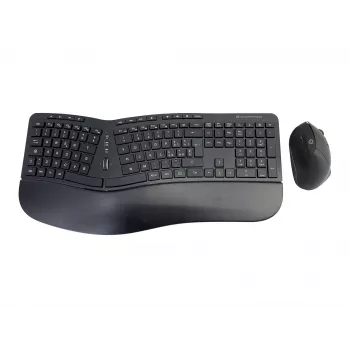 Conceptronic ORAZIO ERGO Wireless Ergonomic Tastatur & Maus Kit, Italian layout