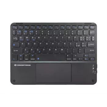 Conceptronic TOBIN01BIT 10-Zoll Bluetooth Touchpad-Tastatur, QWERTY Italienisch