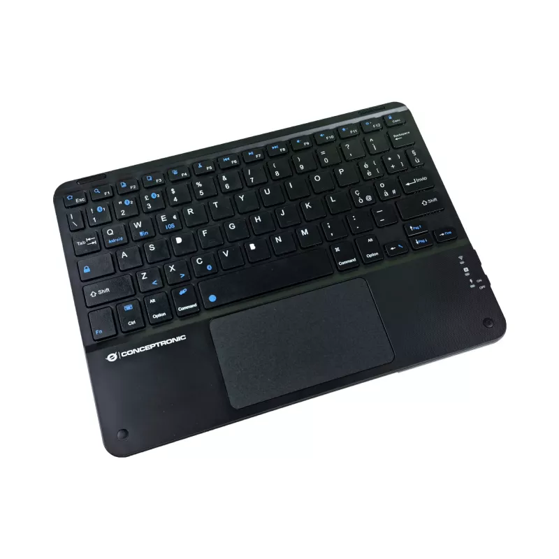 Conceptronic TOBIN01BIT 10-Zoll Bluetooth Touchpad-Tastatur, QWERTY Italienisch