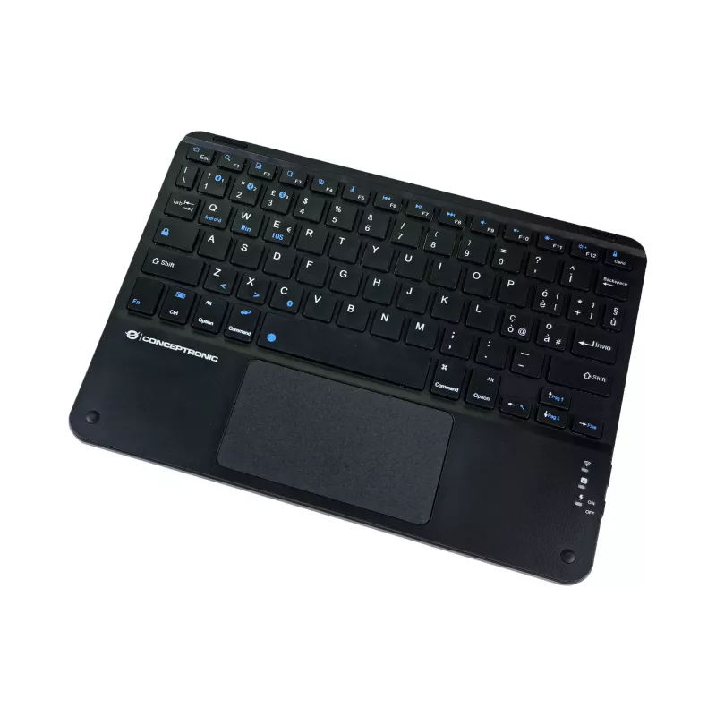 Conceptronic TOBIN01BIT 10-Zoll Bluetooth Touchpad-Tastatur, QWERTY Italienisch