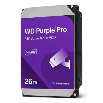 WESTERN DIGITAL Festplatte - WD Lila Pro WD260PURP - 26 TB - SATA 6 Gb/s - 3,5 Zoll - 512 MB Puffer