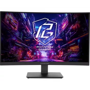 ASROCK Gaming-Monitor - Pg27qrt1b - 27 Zoll - 2560 X 1440 Qhd - Curved 180hz - Schwarz