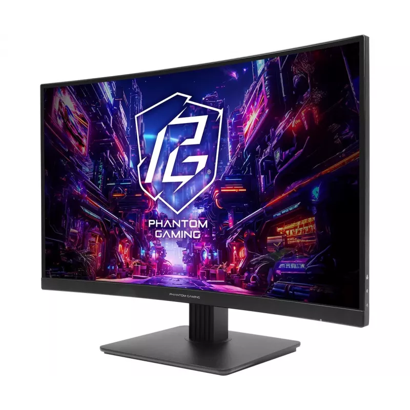 ASROCK Gaming-Monitor - Pg27qrt1b - 27 Zoll - 2560 X 1440 Qhd - Curved 180hz - Schwarz