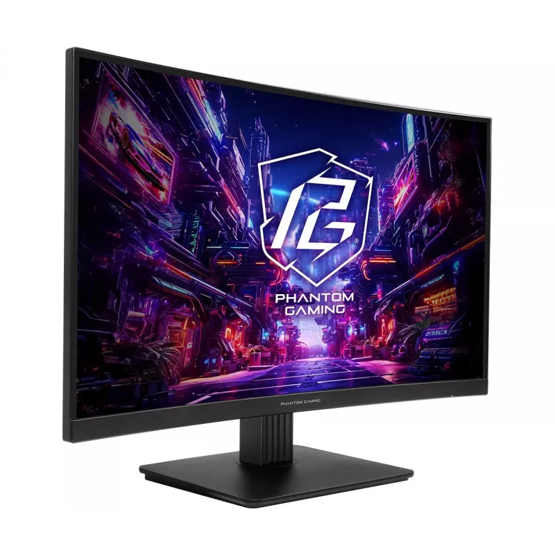 ASROCK Gaming-Monitor - Pg27qrt1b - 27 Zoll - 2560 X 1440 Qhd - Curved 180hz - Schwarz