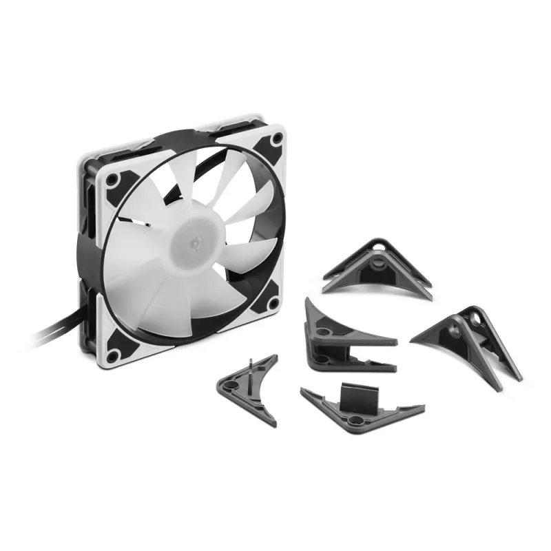 SHARKOON Silent Storm - Computer-Gehäuse 140-mm-PWM-Lüfter, 14 cm, transparent
