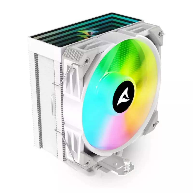 Luftkühler Sharkoon A40 RGB 12 cm Weiß 500-1800 U/min 121,55 m³/h