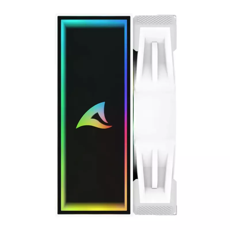 Luftkühler Sharkoon A40 RGB 12 cm Weiß 500-1800 U/min 121,55 m³/h