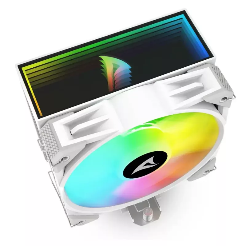 Luftkühler Sharkoon A40 RGB 12 cm Weiß 500-1800 U/min 121,55 m³/h