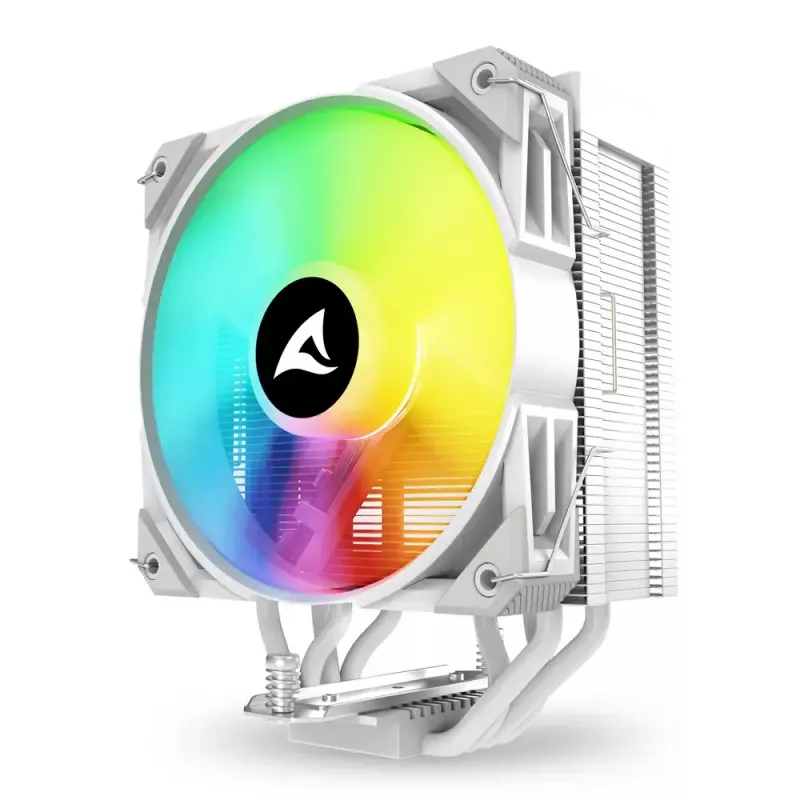 Luftkühler Sharkoon A40 RGB 12 cm Weiß 500-1800 U/min 121,55 m³/h