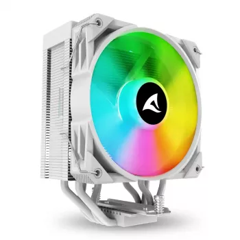 Luftkühler Sharkoon A40 RGB 12 cm Weiß 500-1800 U/min 121,55 m³/h