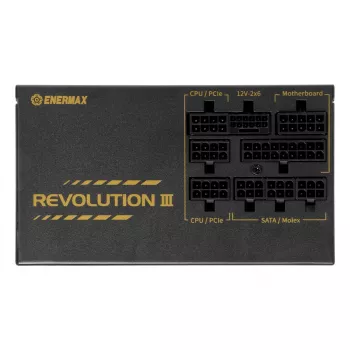 Netzteil ENERMAX ERV650G-AHG-MAC 650 W 20+4-Pin ATX vollmodular 80 PLUS Gold Schwarz