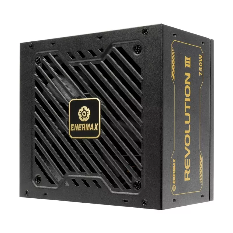 ENERMAX Power Supply Revolution III 750 Watt 80 Plus Gold Fully Modular ATX 3.1