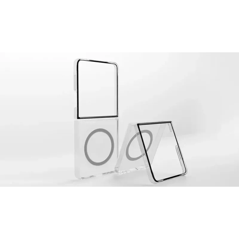 Samsung Magnet Clear Case für Galaxy Z Fold7 Transparente Hülle