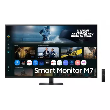 Samsung M7 M70F Computermonitor 109,2 cm (43 Zoll) 3840 x 2160 Pixel 4K Ultra HD LCD Schwarz