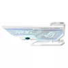 Grafikkartenhalter ASUS ROG Herculx Universal Weiß – 0,5 m Länge, unterstützt 1 GPU, mehrfarbige Beleuchtung