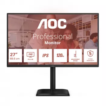AOC 27E4U Computermonitor 68,6 cm (27 Zoll) 1920 x 1080 Pixel Full HD LED Schwarz