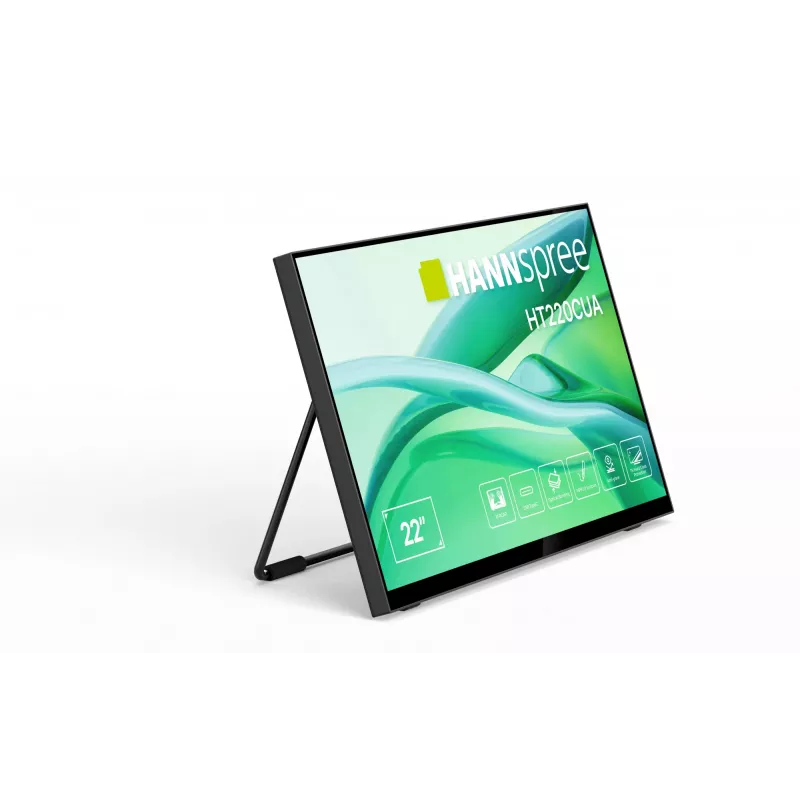 Hannspree HT220CUA Computer-Monitor 54,5 cm (21,4 Zoll) 1920 x 1080 Pixel Full HD LED Touchscreen Schwarz