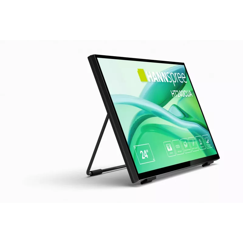 Hannspree HT240CUA Computermonitor 60,5 cm (23,8 Zoll) 1920 x 1080 Pixel Full HD LED Touchscreen Schwarz