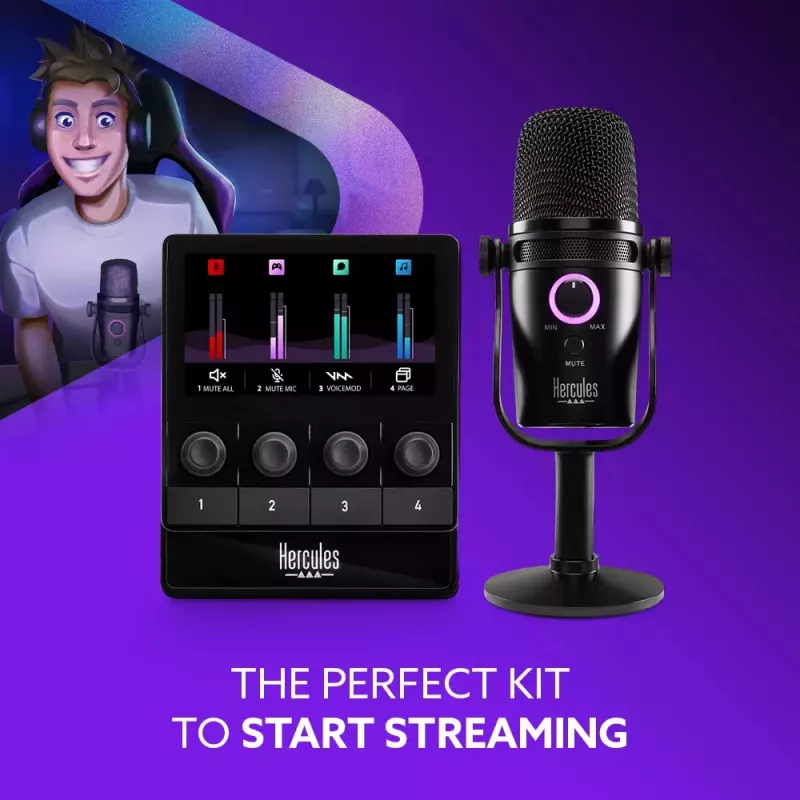 Hercules Stream Starter Kit Multimedia-Kit