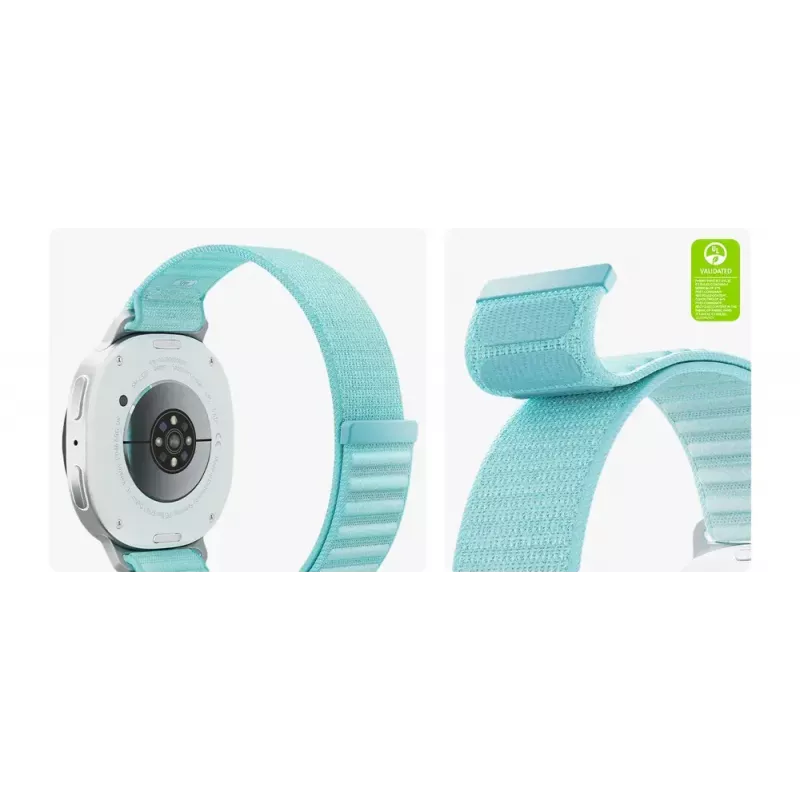 Samsung Fabric Band S/M für Galaxy Watch8 Weiß