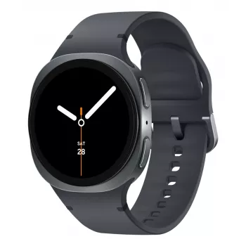 Samsung Galaxy Watch 8 3,3 cm (1,3 Zoll) AMOLED 40 mm Digital 438 x 438 Pixel Touchscreen 4G Graphit Wi-Fi GPS (Satellit)