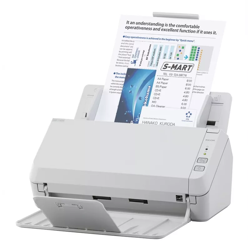 Ricoh SP-1125N ADF-Scanner 600 x 600 DPI A4 Grau