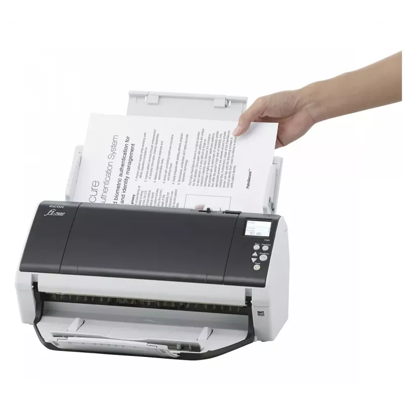 Ricoh fi-7480 ADF-Scanner 600 x 600 DPI A3 Grau, Weiß
