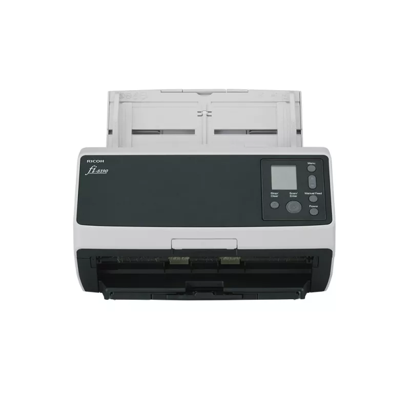 Ricoh fi-8190 ADF + Einzelblatteinzug Scanner 600 x 600 DPI A4 Schwarz, Grau