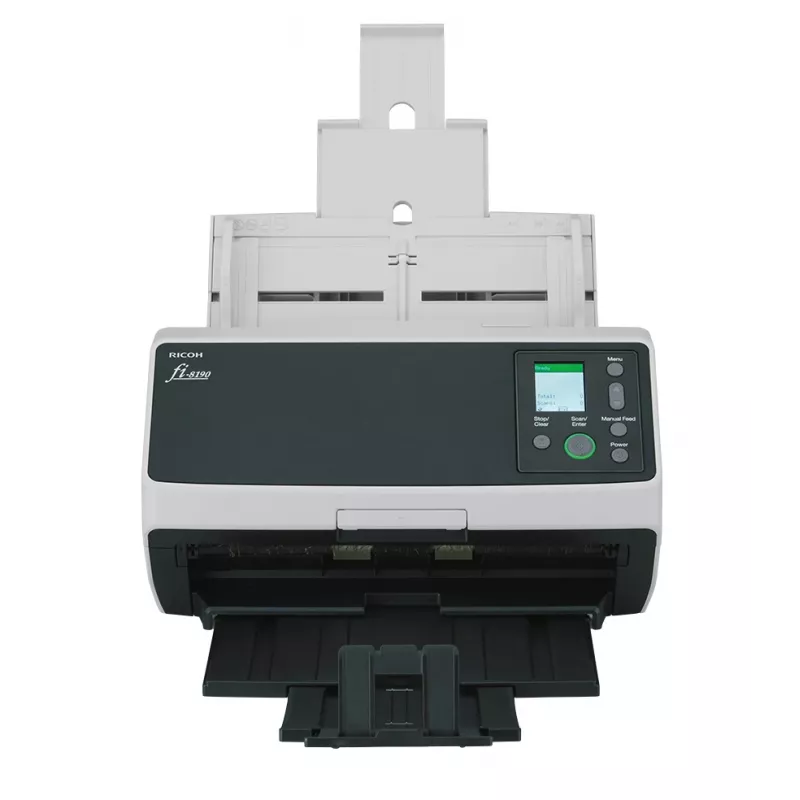Ricoh fi-8190 ADF + Einzelblatteinzug Scanner 600 x 600 DPI A4 Schwarz, Grau