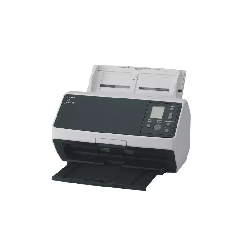 Ricoh fi-8190 ADF + Einzelblatteinzug Scanner 600 x 600 DPI A4 Schwarz, Grau