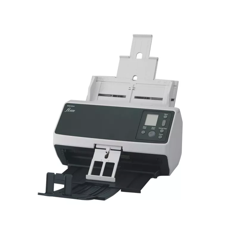 Ricoh fi-8190 ADF + Einzelblatteinzug Scanner 600 x 600 DPI A4 Schwarz, Grau