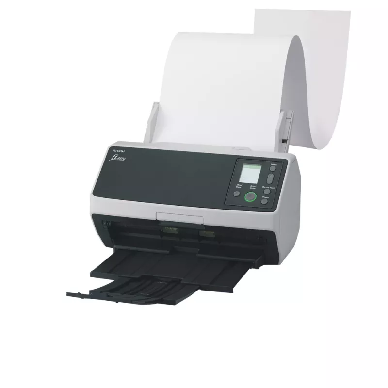 Ricoh fi-8190 ADF + Einzelblatteinzug Scanner 600 x 600 DPI A4 Schwarz, Grau