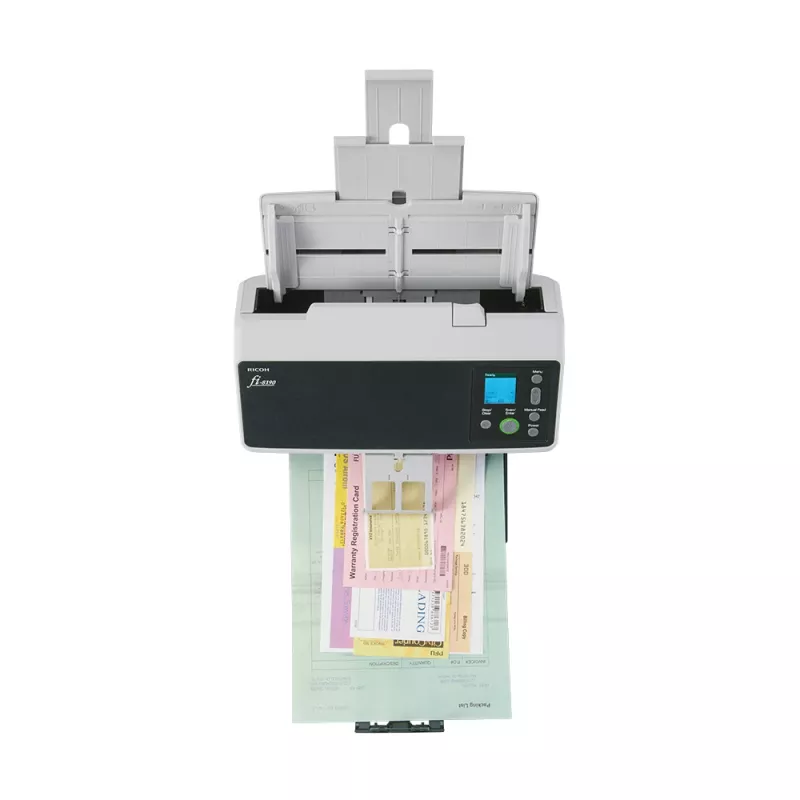 Ricoh fi-8190 ADF + Einzelblatteinzug Scanner 600 x 600 DPI A4 Schwarz, Grau