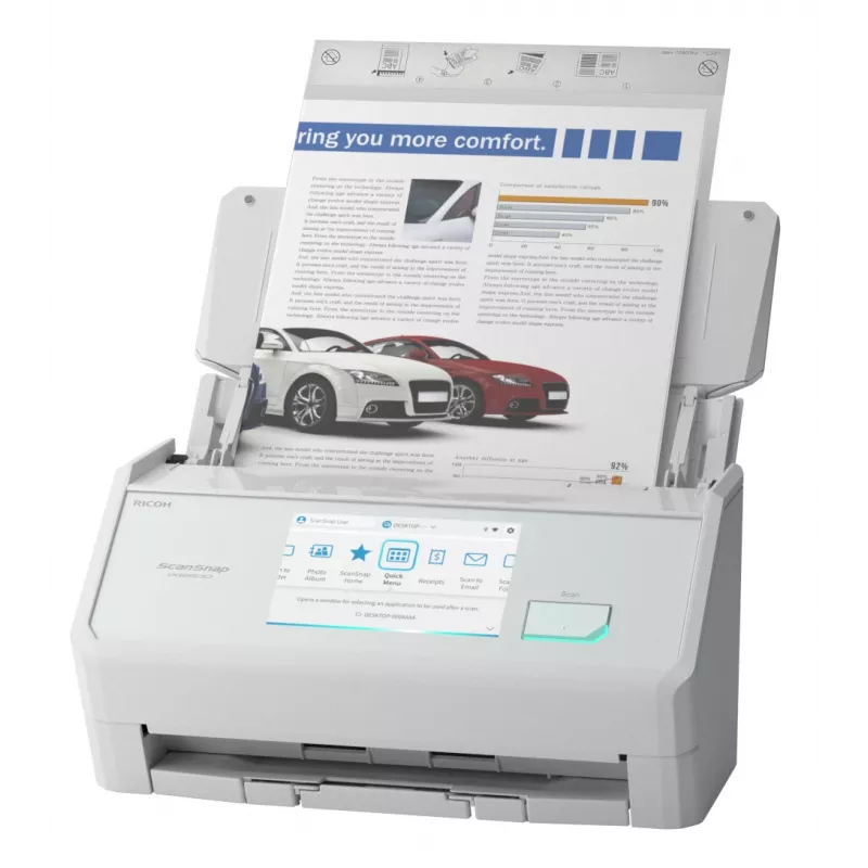 Ricoh ScanSnap IX2500 ADF Scanner 600 x 600 DPI A4 Weiß