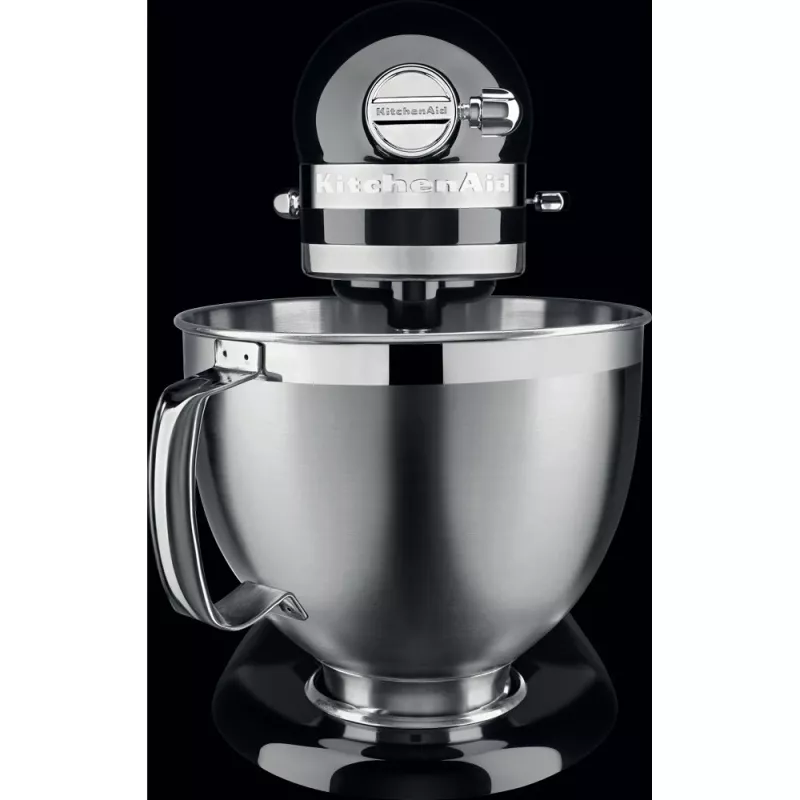 KitchenAid food processor Artisan 5KSM185PS — 4.8 L stainless steel bowl, 300 W, 10 speeds, Schwarz
