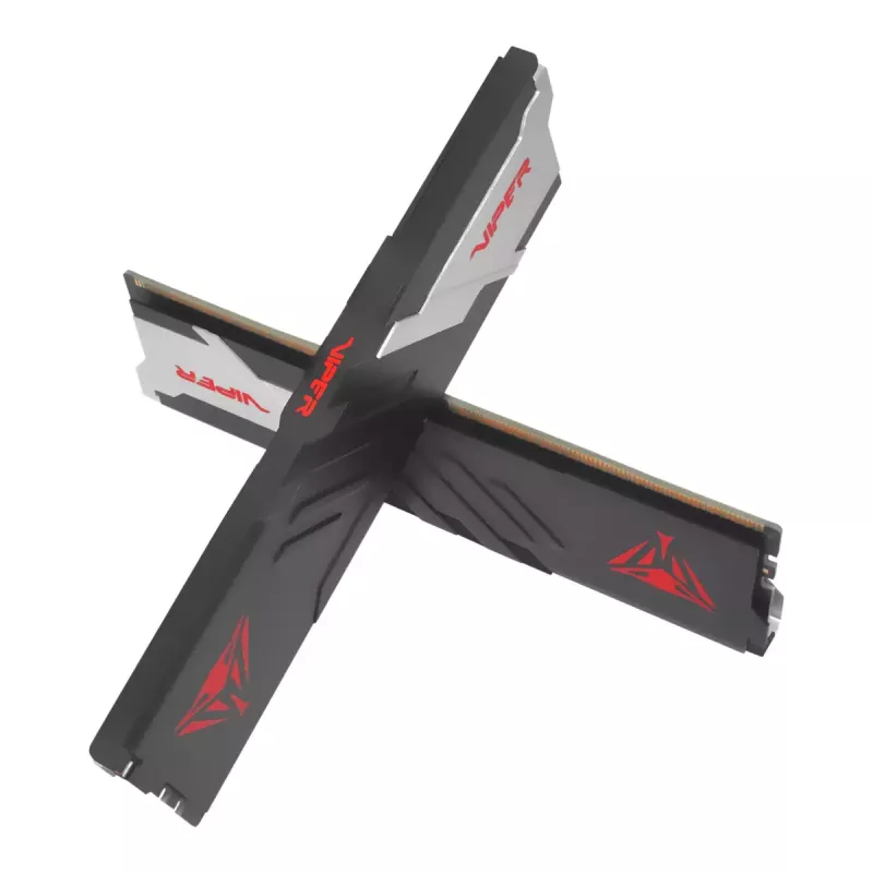 DIMM 32 GB DDR5-6400 (2x 16 GB) Dual-Kit, Arbeitsspeicher schwarz, PVV532G640C32K, Viper Venom, INTEL XMP