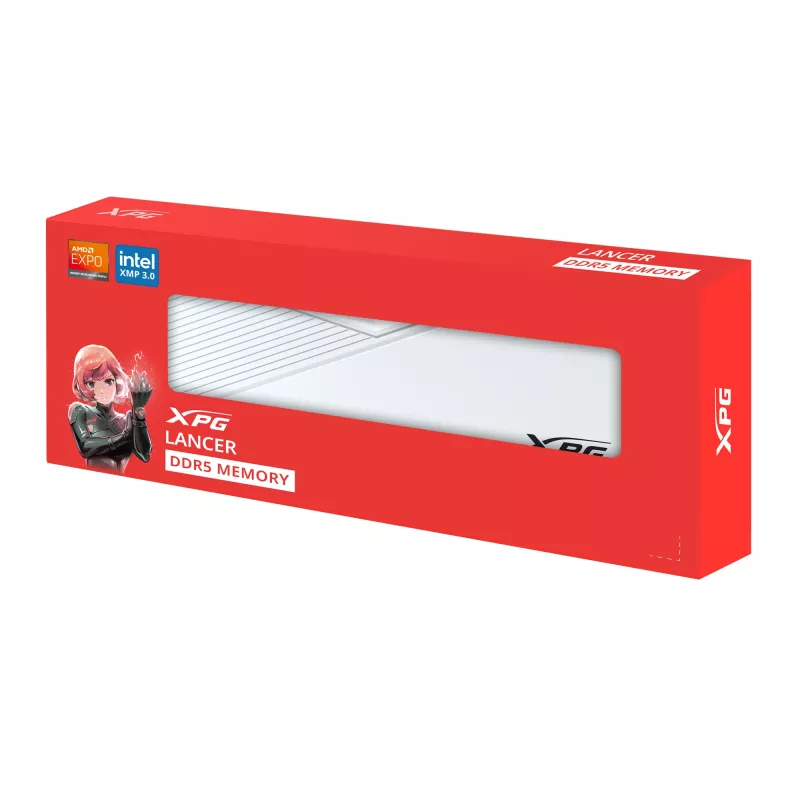 ADATA XPG Lancer Blade DDR5-6000 32-GB-Speichermodul, weiß, AX5U6000C3032G-SLABWH
