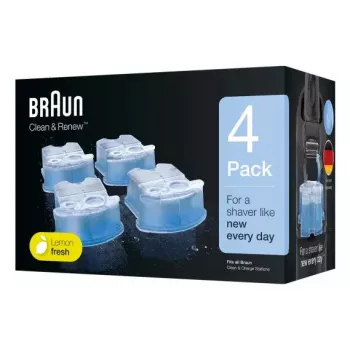 Reinigungskartusche Braun CCR4 Blau 4 Stück