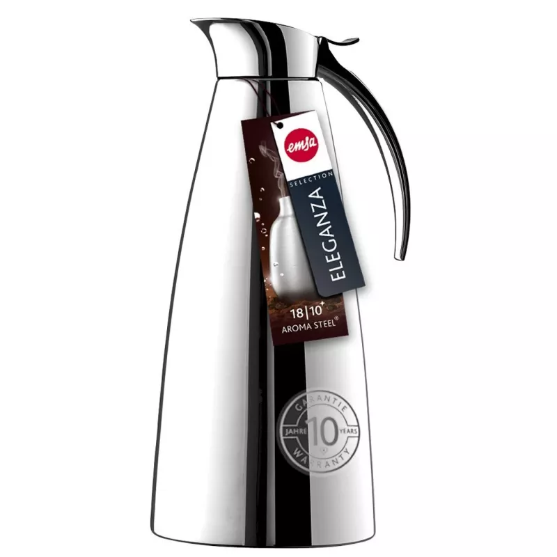 EMSA Eleganza Isolierkanne 1,3 L Edelstahl