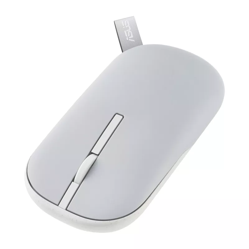 ASUS Marshmallow MD100 Maus Office Beidhändig RF Wireless + Bluetooth Optisch 1600 DPI