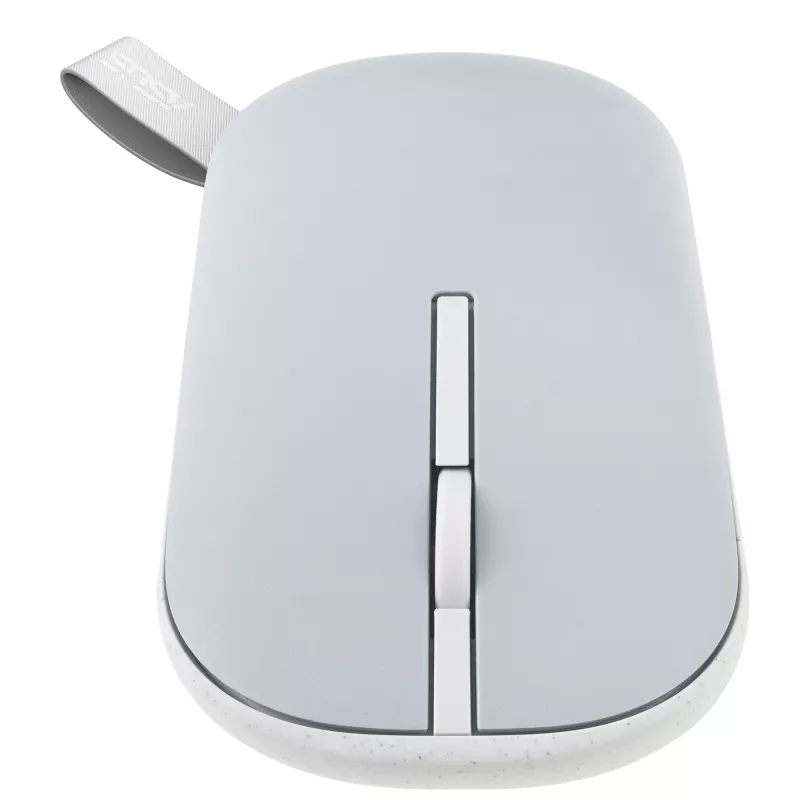 ASUS Marshmallow MD100 Maus Office Beidhändig RF Wireless + Bluetooth Optisch 1600 DPI