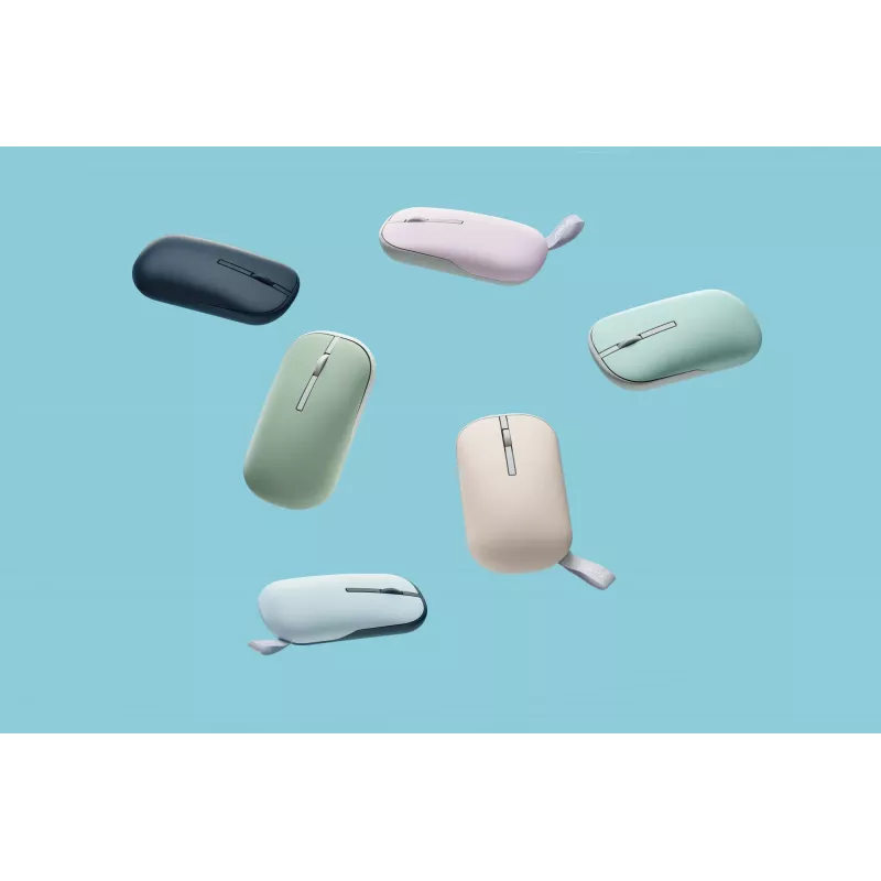 ASUS Marshmallow MD100 Maus Office Beidhändig RF Wireless + Bluetooth Optisch 1600 DPI
