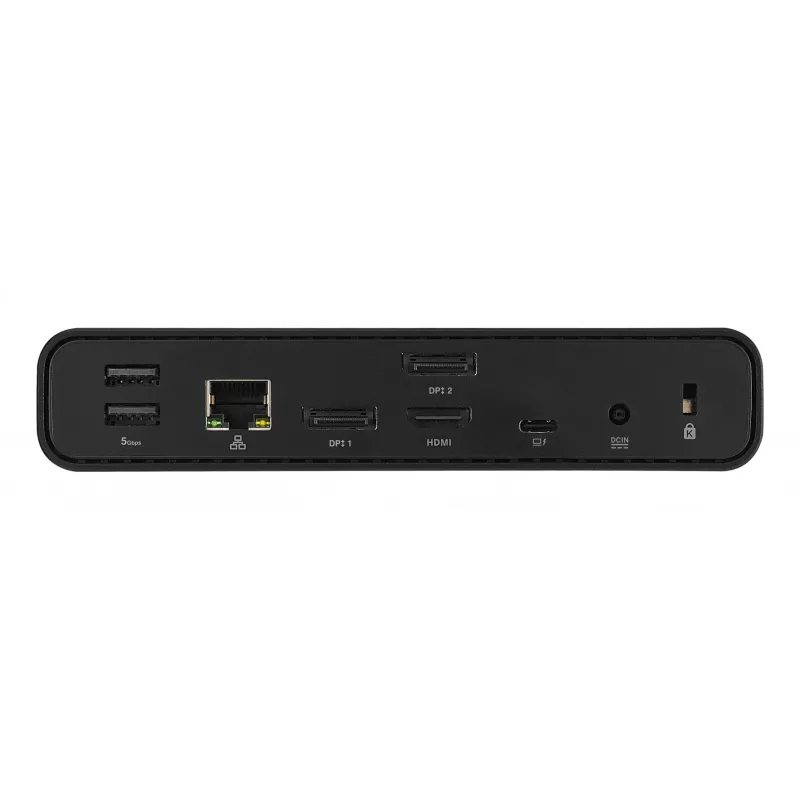ASUS Triple Display USB-C Dock Duo DC301 Kabelgebunden Schwarz