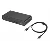ASUS Triple Display USB-C Dock Duo DC301 Kabelgebunden Schwarz