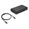 ASUS Triple Display USB-C Dock Duo DC301 Kabelgebunden Schwarz