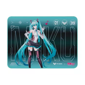 ASUS TUF Gaming P1 Hatsune Miku Edition Gaming-Mauspad Türkis