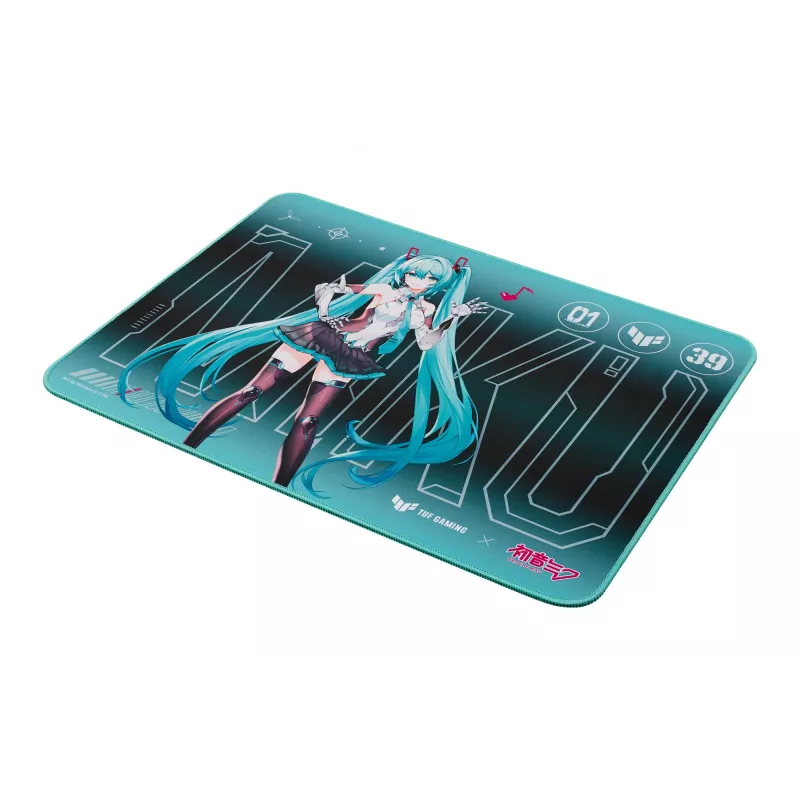ASUS TUF Gaming P1 Hatsune Miku Edition Gaming-Mauspad Türkis