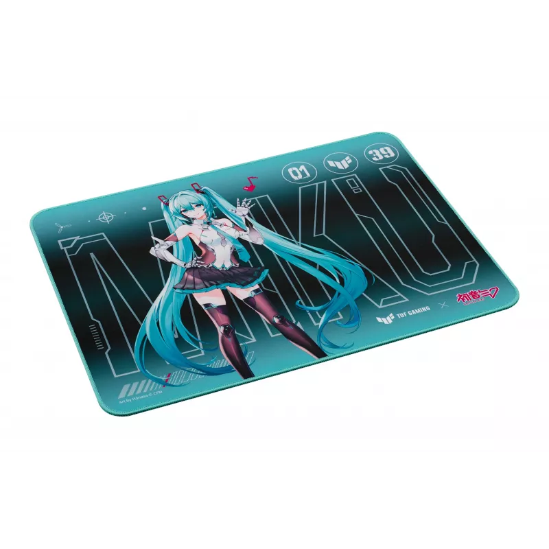 ASUS TUF Gaming P1 Hatsune Miku Edition Gaming-Mauspad Türkis