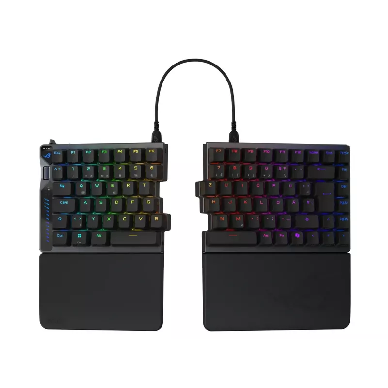 ASUS ROG Falcata Tastatur Gaming USB + RF Wireless + Bluetooth QWERTZ Deutsch Schwarz