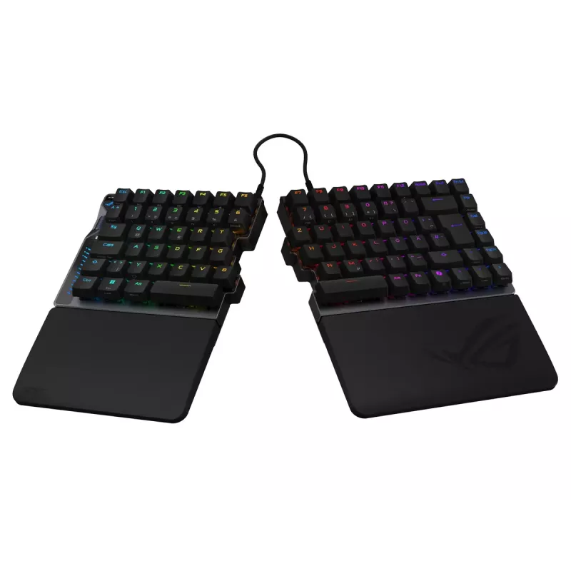 ASUS ROG Falcata Tastatur Gaming USB + RF Wireless + Bluetooth QWERTZ Deutsch Schwarz